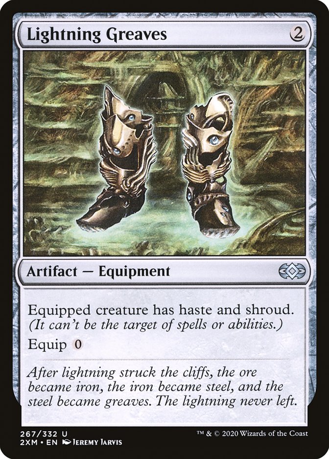 Magic | Lightning Greaves [Double Masters] | The Nerd Merchant