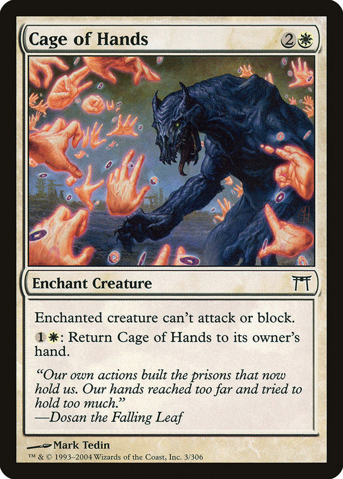 Magic | Cage of Hands [Champions of Kamigawa] | The Nerd Merchant