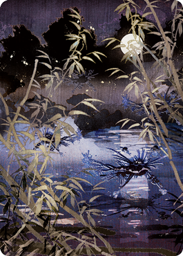 Magic | Swamp Art Card [Kamigawa: Neon Dynasty Art Series] | The Nerd Merchant