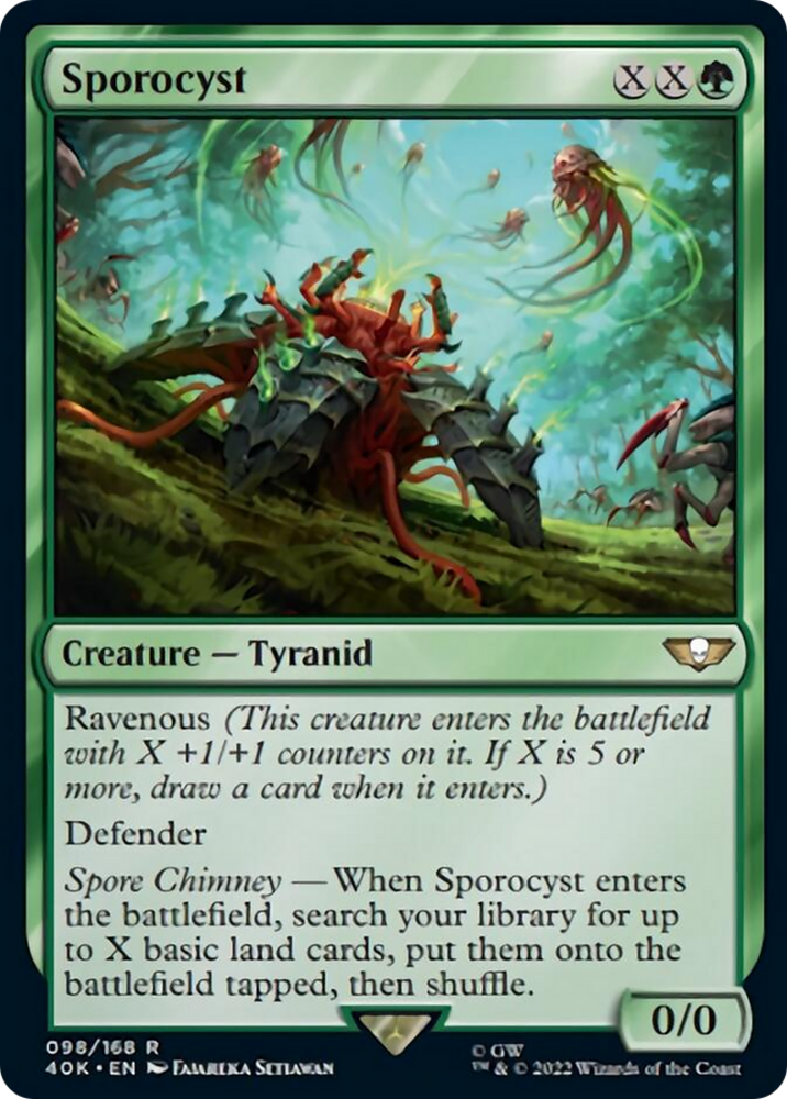 Magic | Sporocyst (Surge Foil) [Warhammer 40,000] | The Nerd Merchant