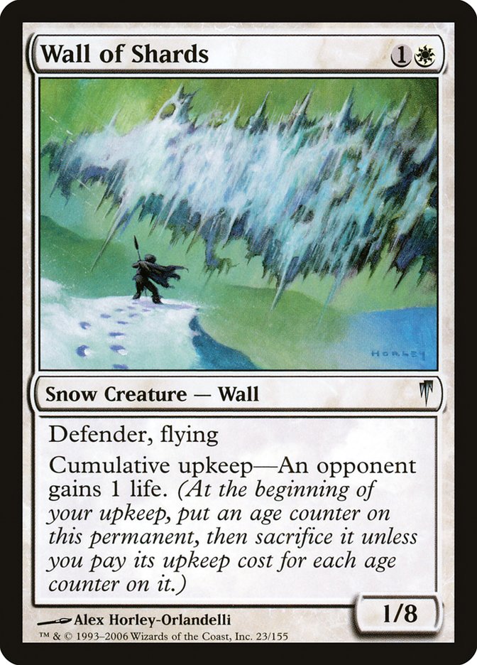 Magic | Wall of Shards [Coldsnap] | The Nerd Merchant