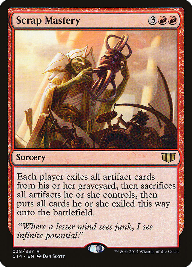 Magic | Scrap Mastery [Commander 2014] | The Nerd Merchant