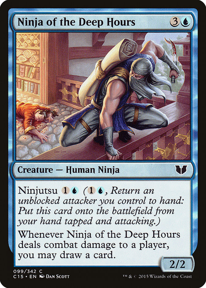 Magic | Ninja of the Deep Hours [Commander 2015] | The Nerd Merchant