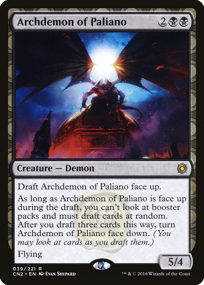 Magic | Archdemon of Paliano [Conspiracy: Take the Crown] | The Nerd Merchant