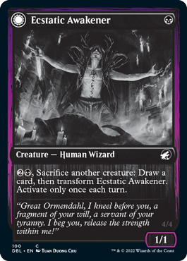 Magic | Ecstatic Awakener // Awoken Demon [Innistrad: Double Feature] | The Nerd Merchant