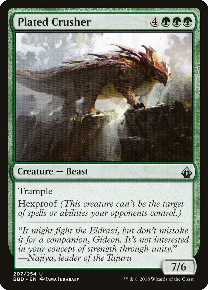 Magic | Plated Crusher [Battlebond] | The Nerd Merchant