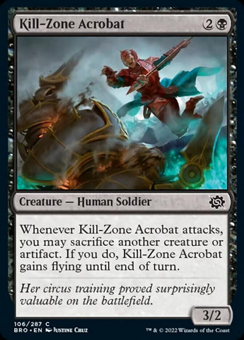 Magic | Kill-Zone Acrobat [The Brothers' War] | The Nerd Merchant