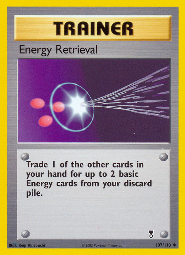 Pokemon | Energy Retrieval (107/110) [Legendary Collection] | The Nerd Merchant