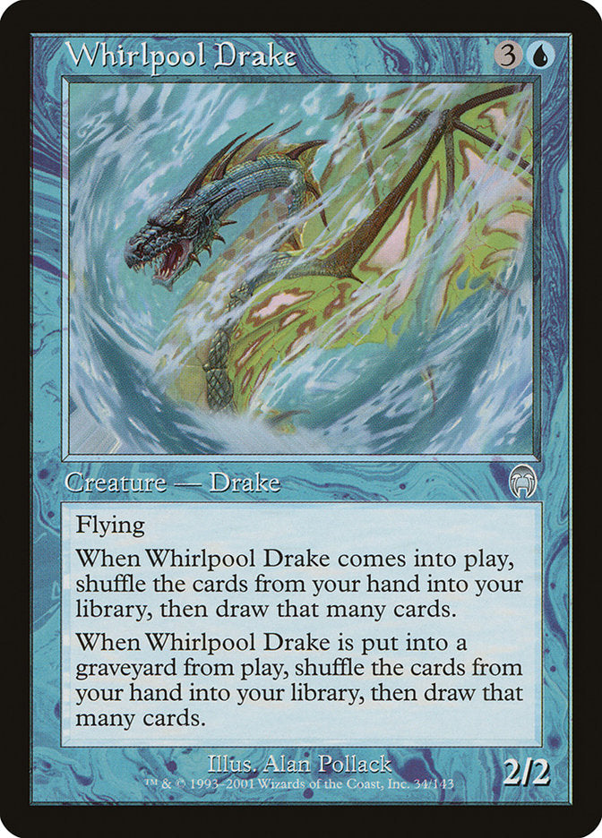 Magic | Whirlpool Drake [Apocalypse] | The Nerd Merchant