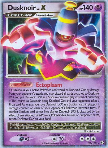 Pokemon | Dusknoir LV.X (96/100) [Diamond & Pearl: Stormfront] | The Nerd Merchant