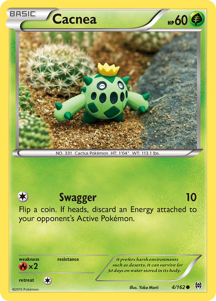 Pokemon | Cacnea (4/162) [XY: BREAKthrough] | The Nerd Merchant