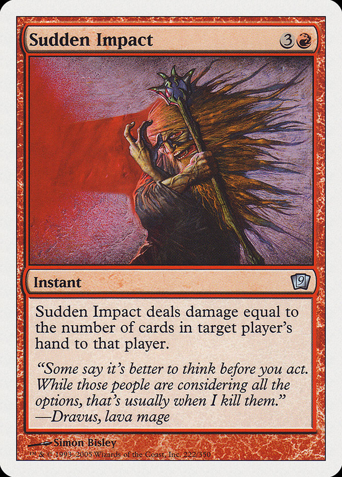 Magic | Sudden Impact [Ninth Edition] | The Nerd Merchant