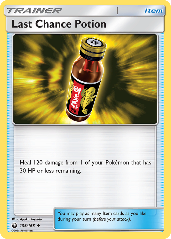 Pokemon | Last Chance Potion (135/168) [Sun & Moon: Celestial Storm] | The Nerd Merchant