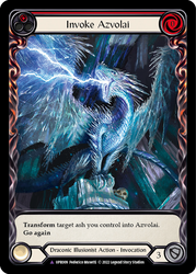 Flesh and Blood TCG | Invoke Azvolai // Azvolai (Marvel) [UPR009] (Uprising)  Cold Foil | The Nerd Merchant