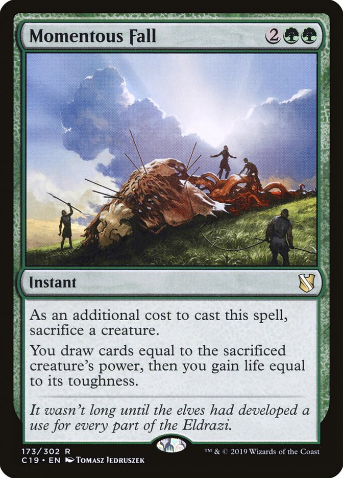 Magic | Momentous Fall [Commander 2019] | The Nerd Merchant