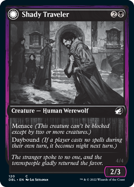 Magic | Shady Traveler // Stalking Predator [Innistrad: Double Feature] | The Nerd Merchant