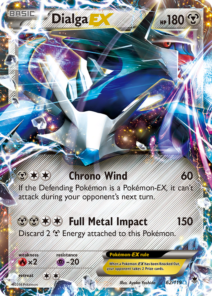 Pokemon | Dialga EX (62/119) [XY: Phantom Forces] | The Nerd Merchant