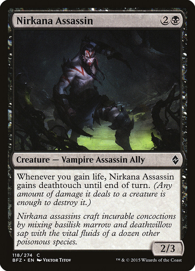Magic | Nirkana Assassin [Battle for Zendikar] | The Nerd Merchant