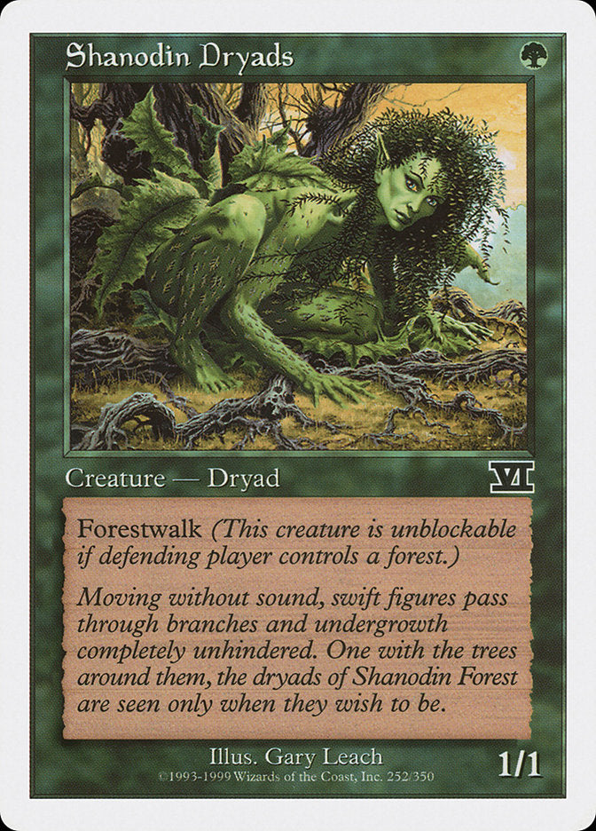 Magic | Shanodin Dryads [Classic Sixth Edition] | The Nerd Merchant