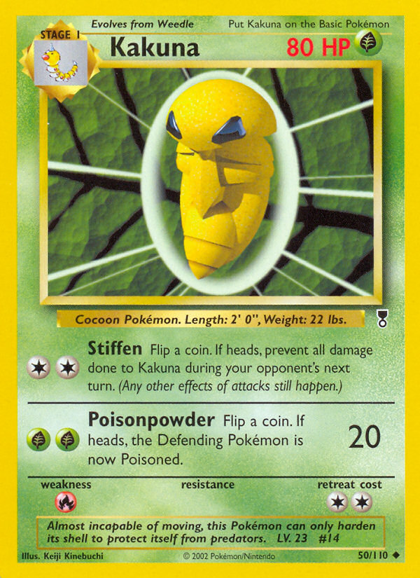 Pokemon | Kakuna (50/110) [Legendary Collection] | The Nerd Merchant