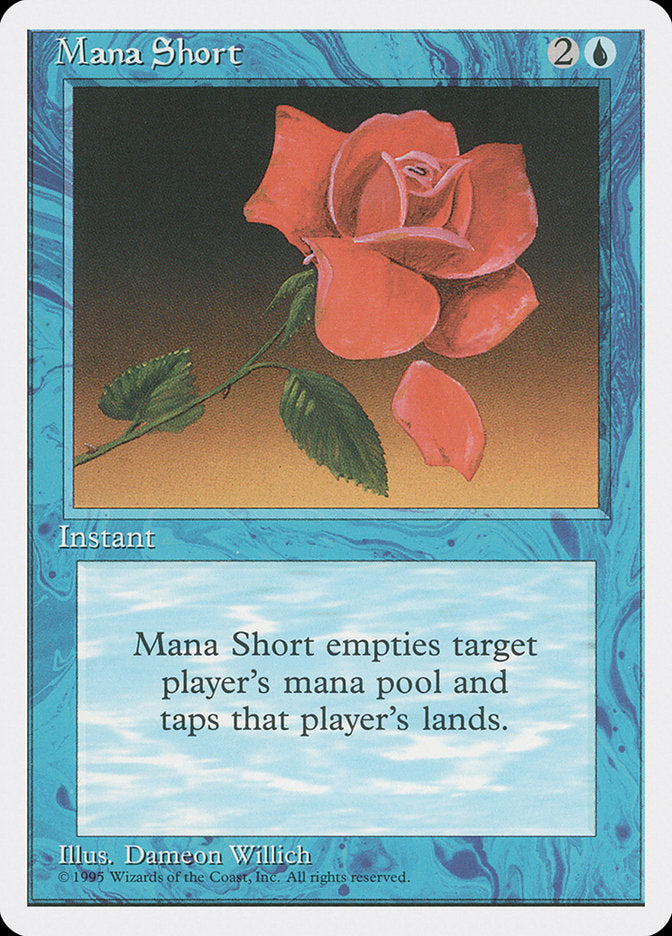 Magic | Mana Short [Fourth Edition] | The Nerd Merchant