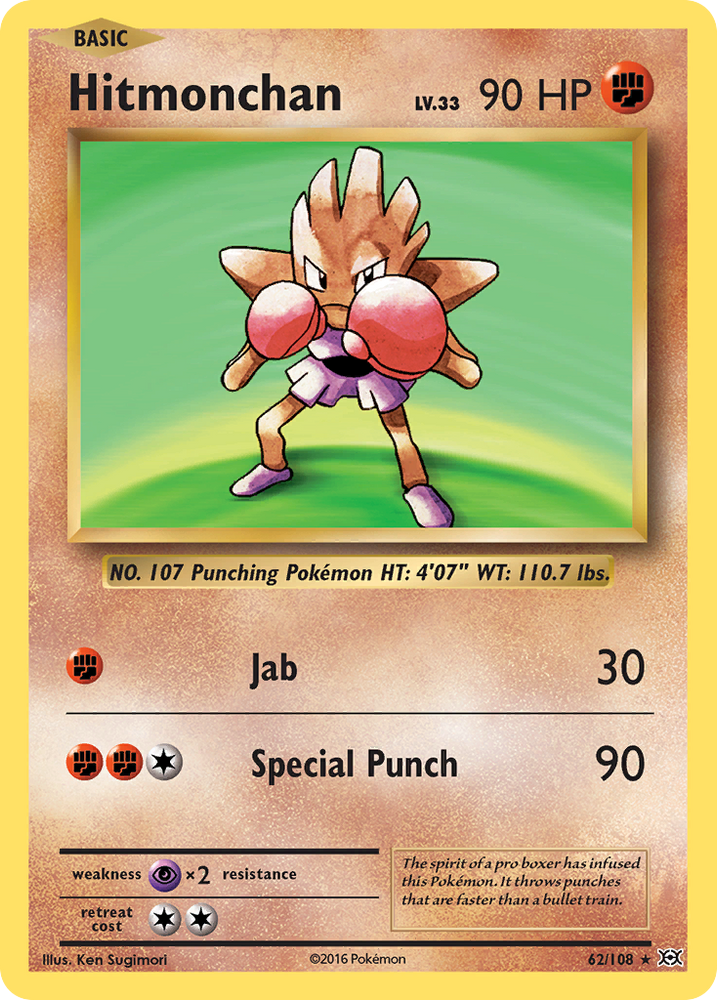 Pokemon | Hitmonchan (62/108) [XY: Evolutions] | The Nerd Merchant