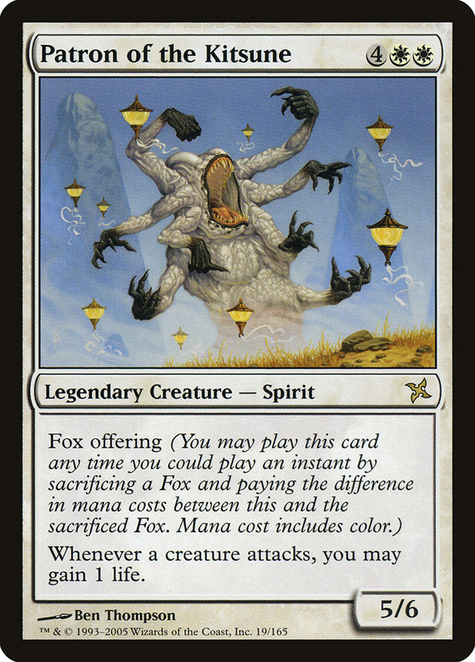 Magic | Patron of the Kitsune [Betrayers of Kamigawa] | The Nerd Merchant