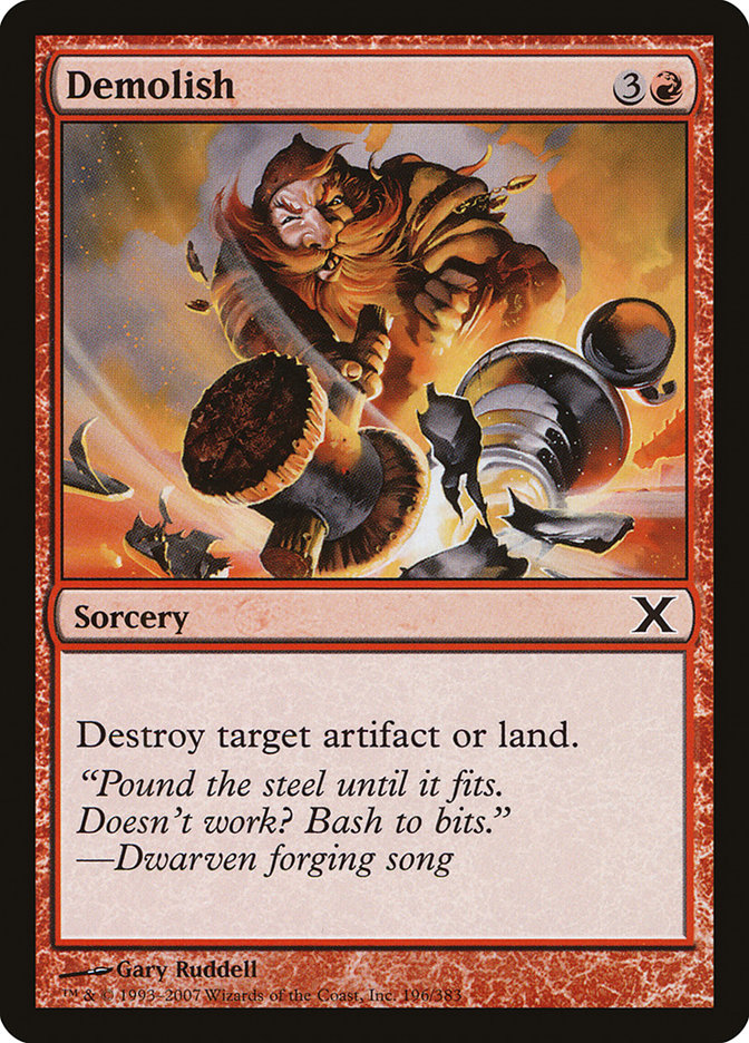 Magic | Demolish [Tenth Edition] | The Nerd Merchant