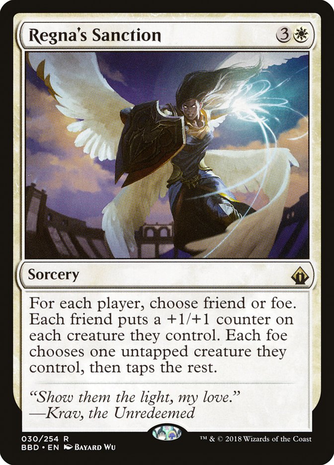 Magic | Regna's Sanction [Battlebond] | The Nerd Merchant