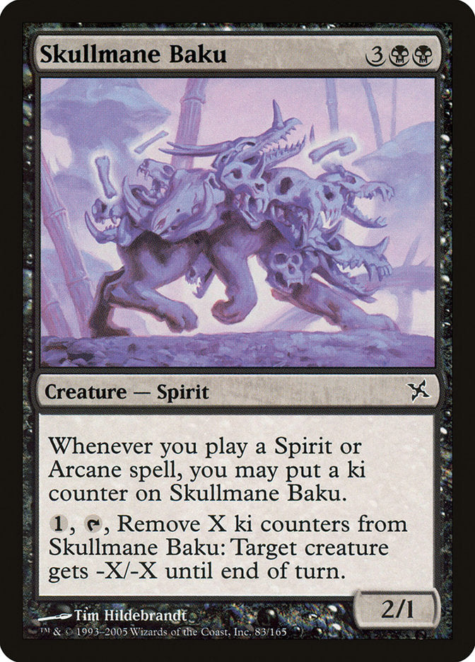 Magic | Skullmane Baku [Betrayers of Kamigawa] | The Nerd Merchant