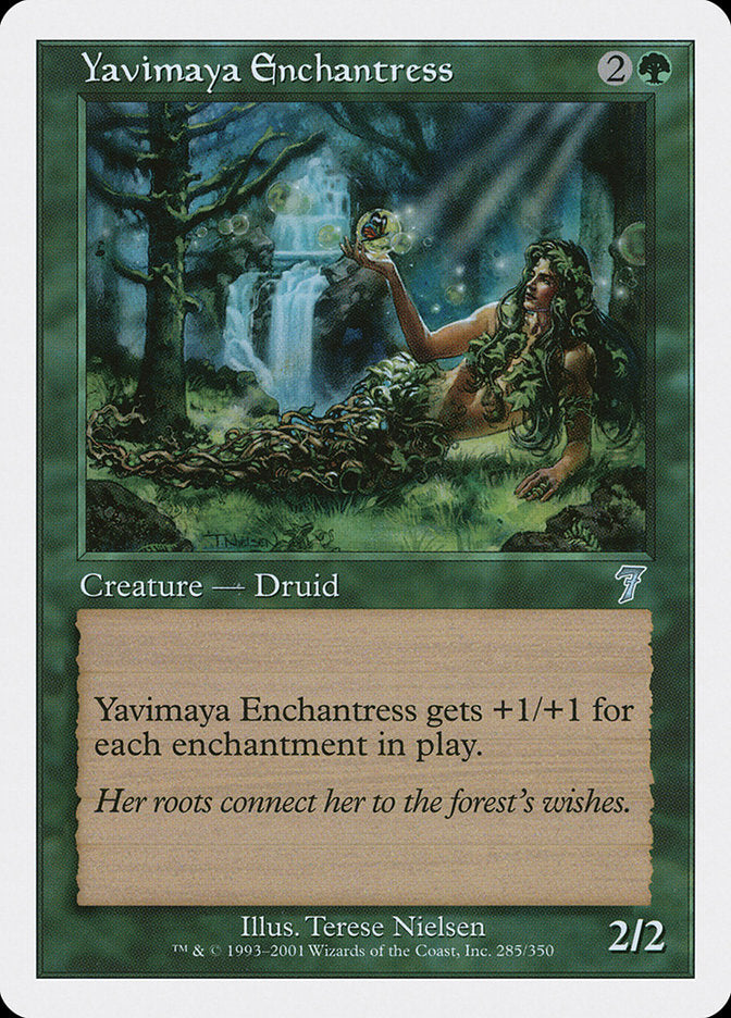 Magic | Yavimaya Enchantress [Seventh Edition] | The Nerd Merchant