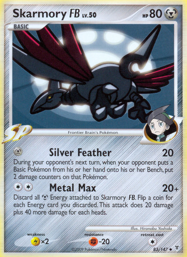 Pokemon | Skarmory FB (83/147) [Platinum: Supreme Victors] | The Nerd Merchant
