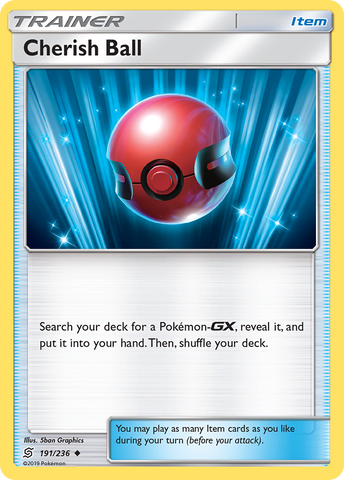 Pokemon | Cherish Ball (191/236) [Sun & Moon: Unified Minds] | The Nerd Merchant