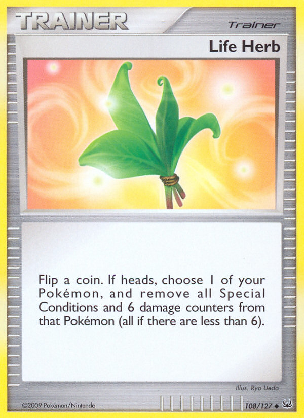 Pokemon | Life Herb (108/127) [Platinum: Base Set] | The Nerd Merchant
