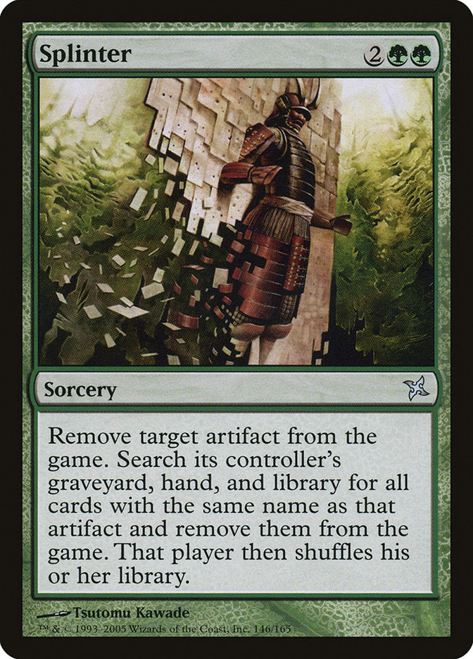 Magic | Splinter [Betrayers of Kamigawa] | The Nerd Merchant