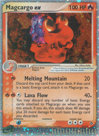 Pokemon | Magcargo ex (95/97) [EX: Dragon] | The Nerd Merchant