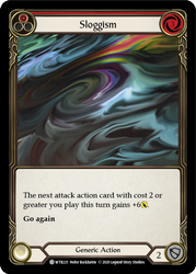 Flesh and Blood TCG | Sloggism (Red) [U-WTR221] (Welcome to Rathe Unlimited)  Unlimited Rainbow Foil | The Nerd Merchant