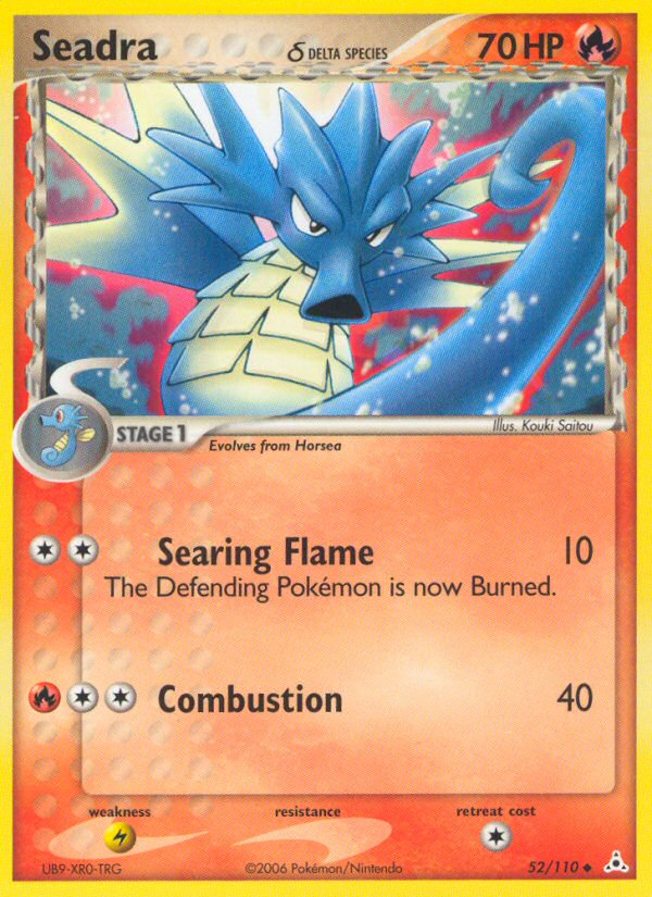 Pokemon | Seadra (52/110) (Delta Species) [EX: Holon Phantoms] | The Nerd Merchant