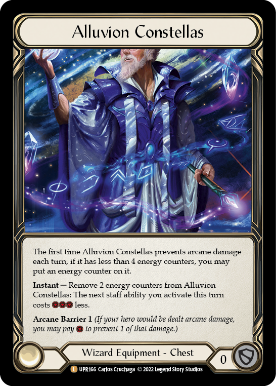 Flesh and Blood TCG | Alluvion Constellas [UPR166] (Uprising)  Rainbow Foil | The Nerd Merchant