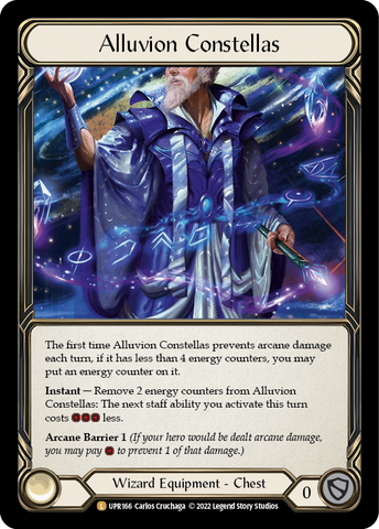 Flesh and Blood TCG | Alluvion Constellas [UPR166] (Uprising)  Cold Foil | The Nerd Merchant