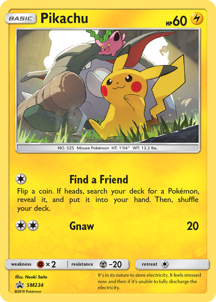 Pokemon | Pikachu (SM234) [Sun & Moon: Black Star Promos] | The Nerd Merchant