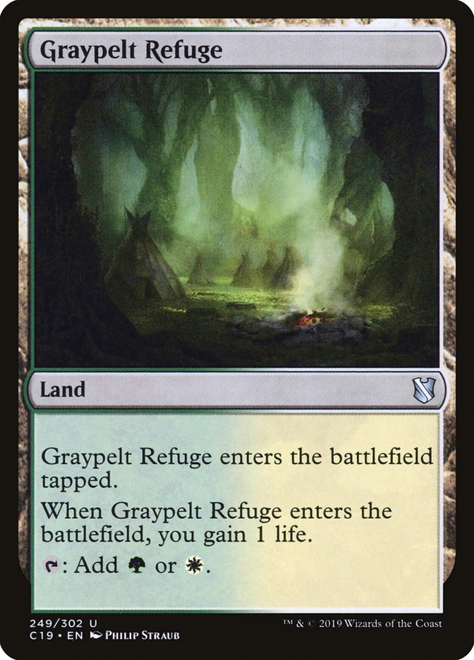 Magic | Graypelt Refuge [Commander 2019] | The Nerd Merchant