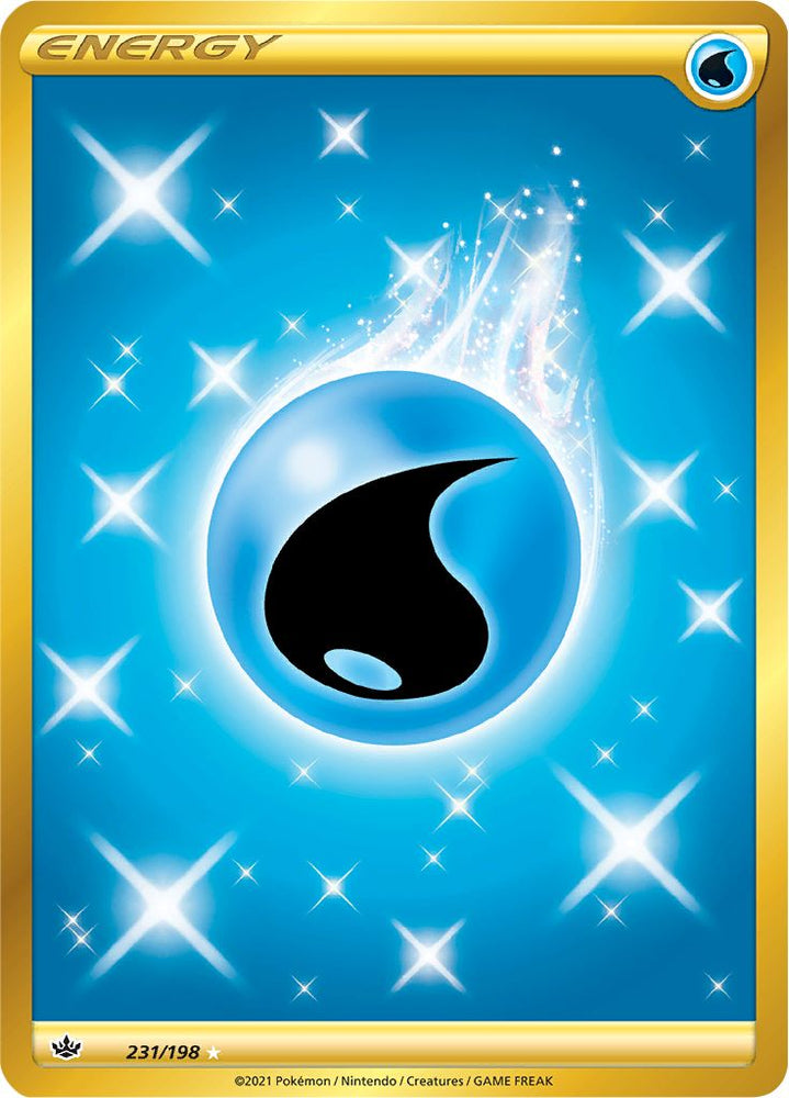 Pokemon | Water Energy (231/198) [Sword & Shield: Chilling Reign] | The Nerd Merchant
