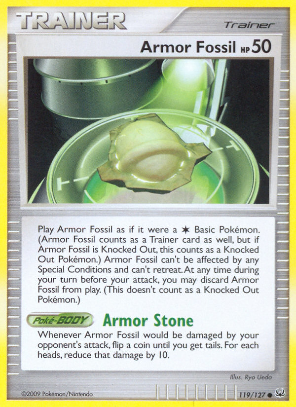 Pokemon | Armor Fossil (119/127) [Platinum: Base Set] | The Nerd Merchant
