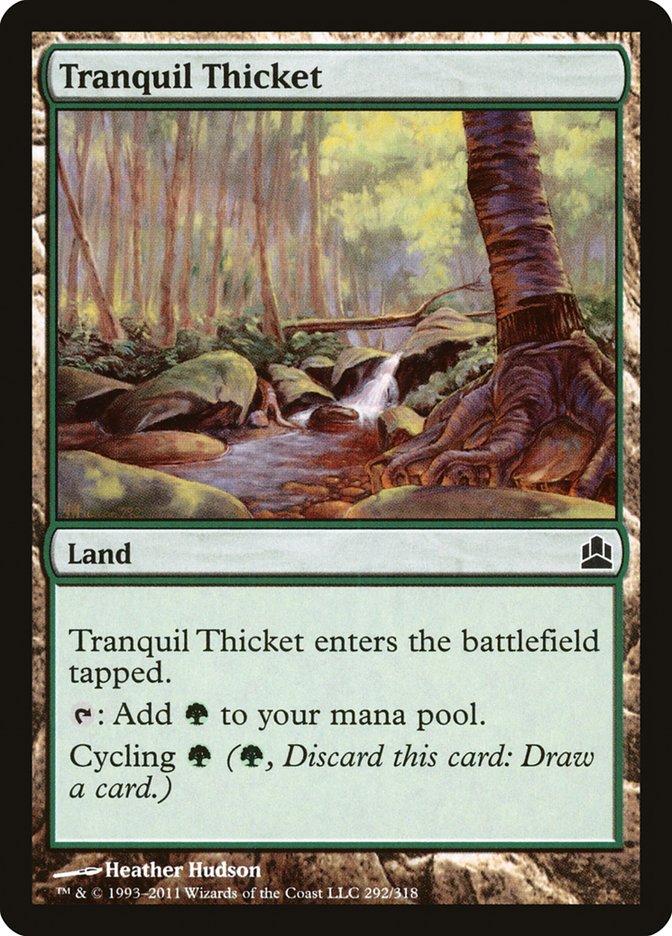 Magic | Tranquil Thicket [Commander 2011] | The Nerd Merchant