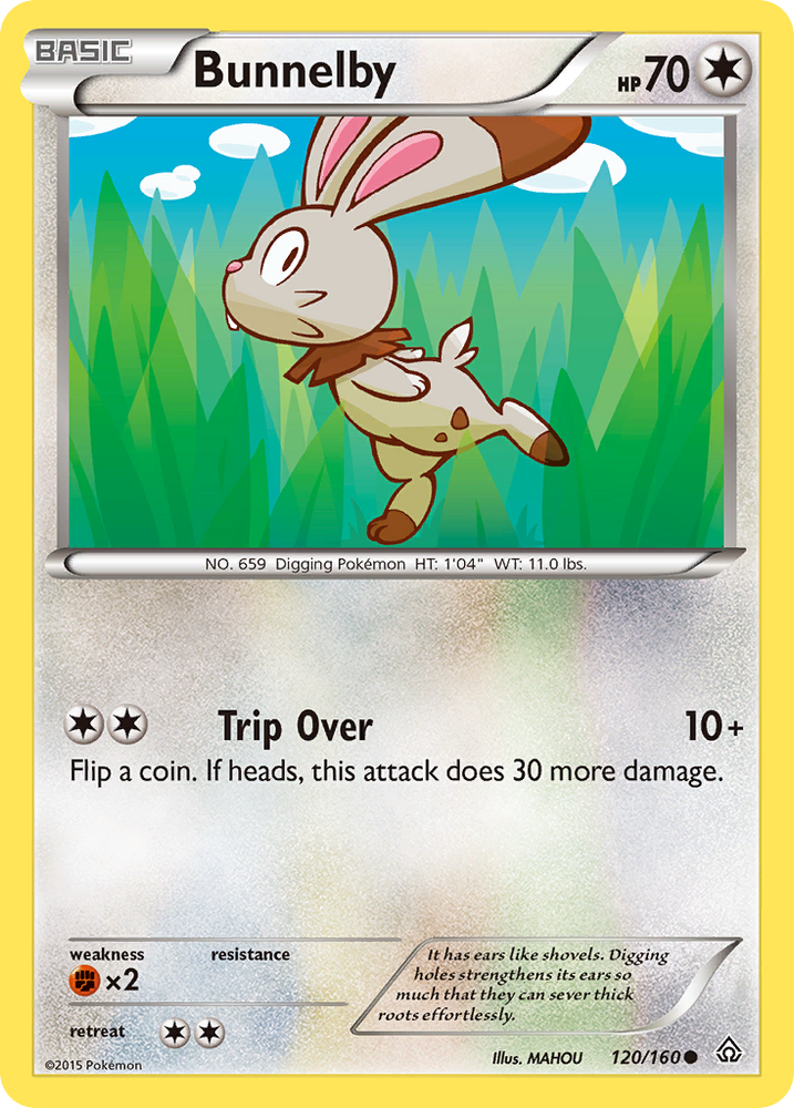 Pokemon | Bunnelby (120/160) [XY: Primal Clash] | The Nerd Merchant