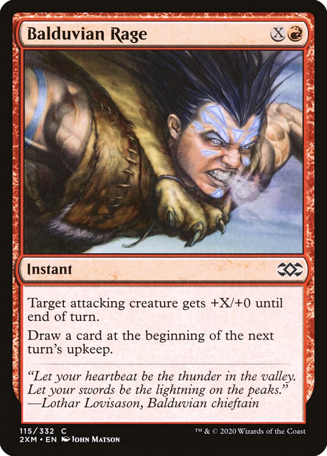 Magic | Balduvian Rage [Double Masters] | The Nerd Merchant