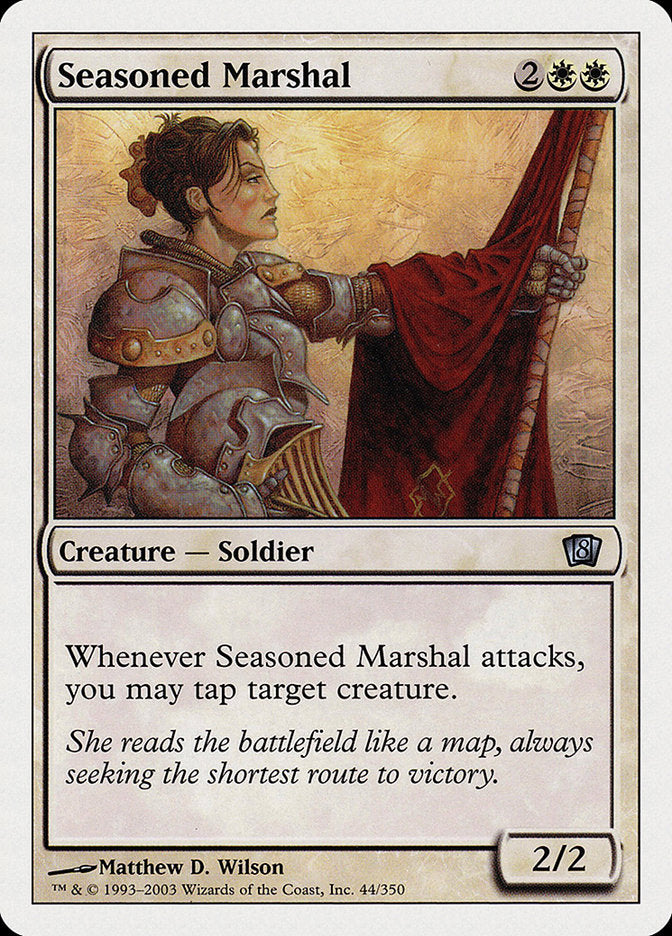 Magic | Seasoned Marshal [Eighth Edition] | The Nerd Merchant