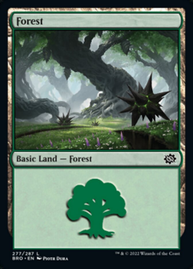 Magic | Forest (277) [The Brothers' War] | The Nerd Merchant