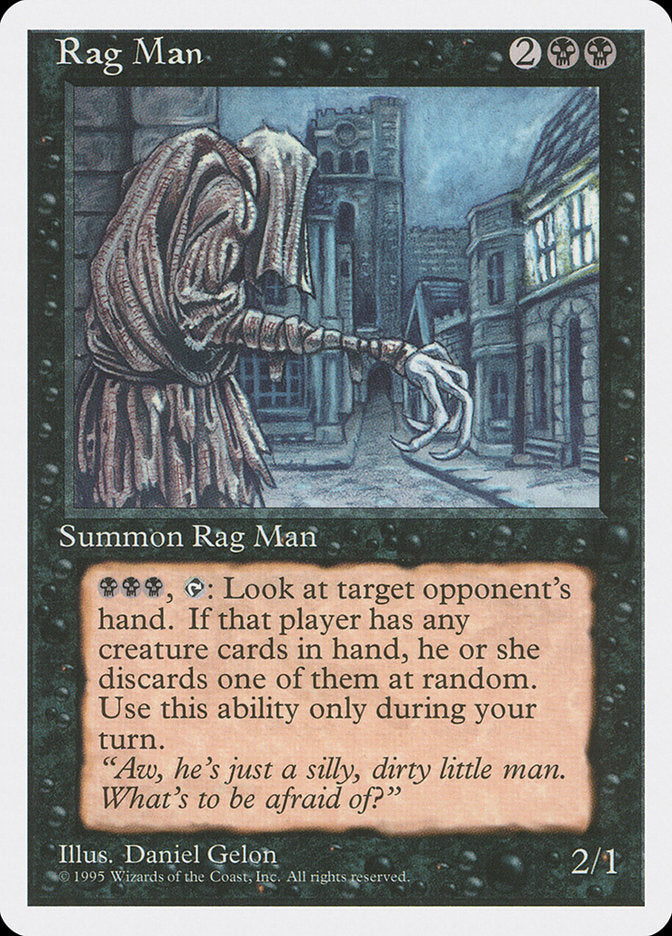 Magic | Rag Man [Fourth Edition] | The Nerd Merchant